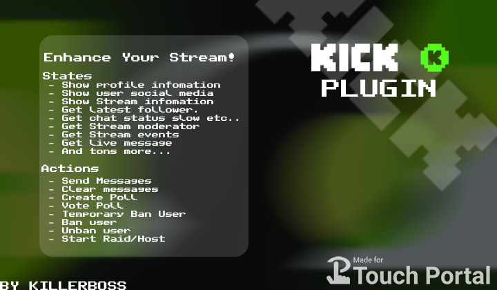 Kick-Streaming-TouchPortal