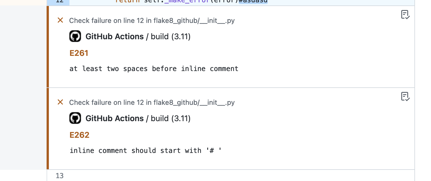 flake8-github