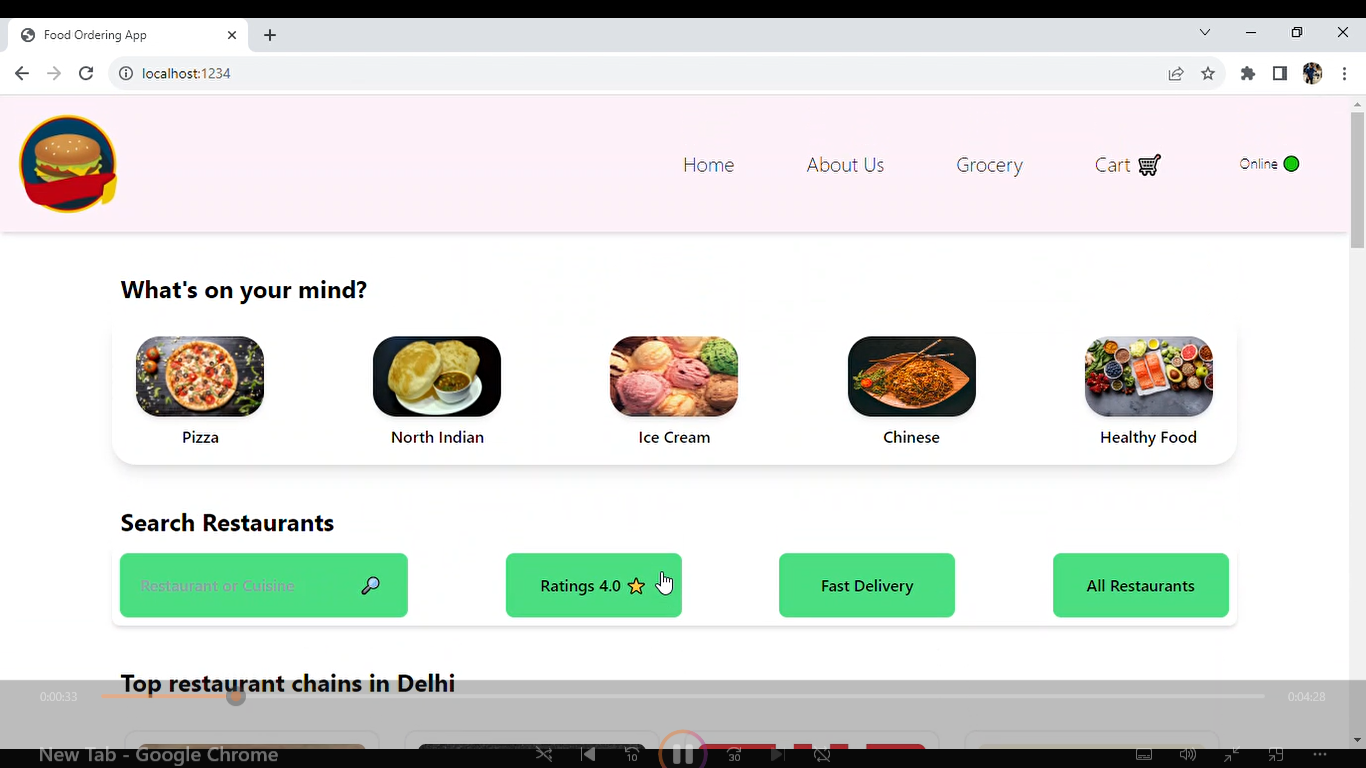 Food-Ordering-App