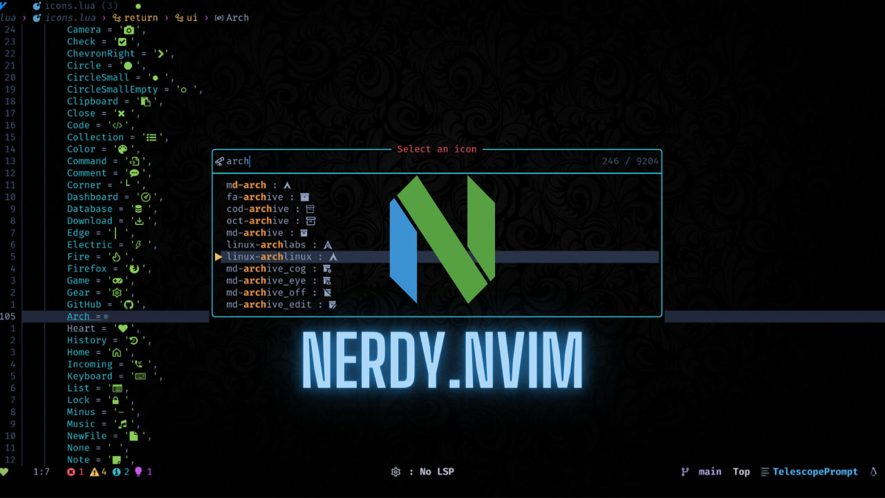 nerdy.nvim