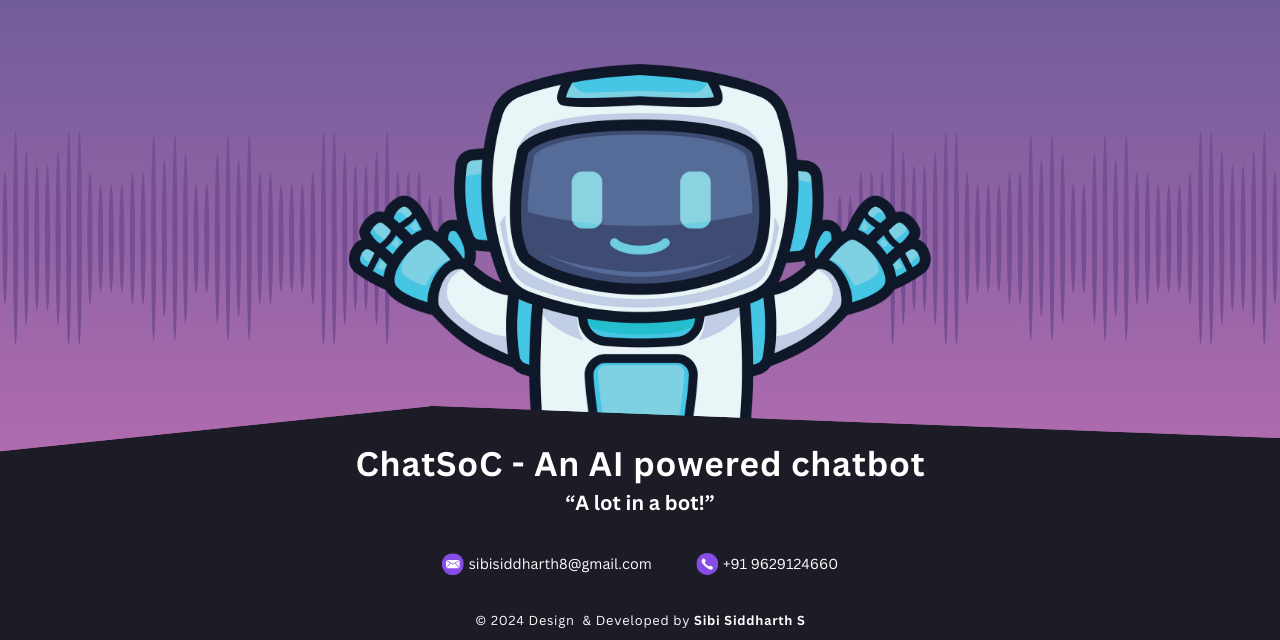 ChatSoC