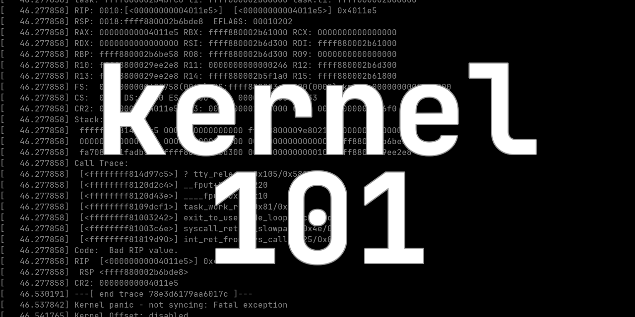 kernel-101