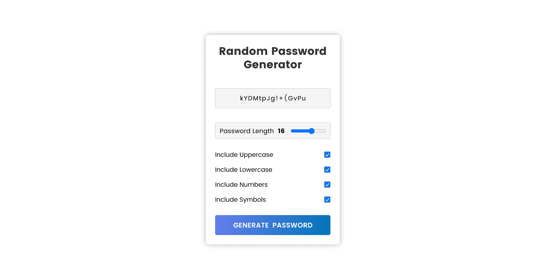 password-generator