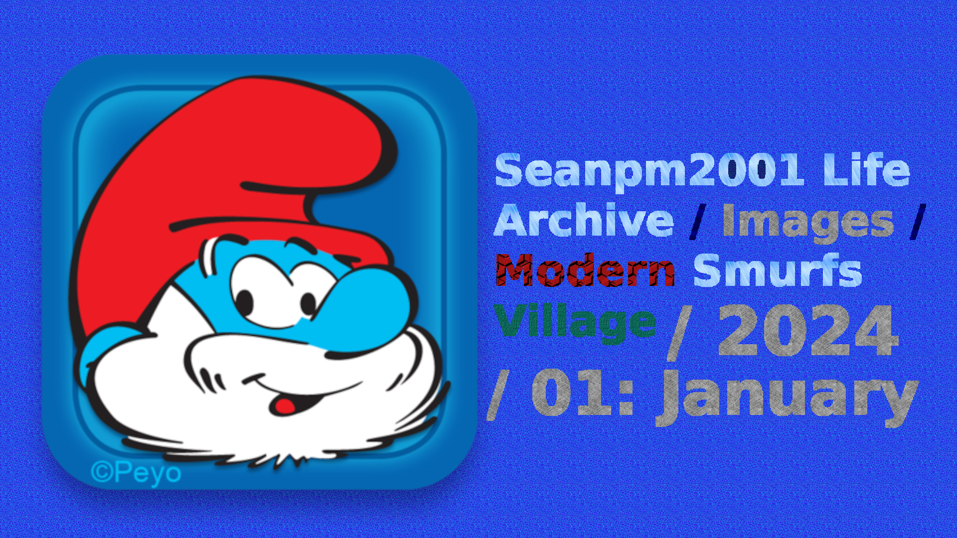 SeansLifeArchive_Images_ModernSmurfsVillage_Y2024_V1