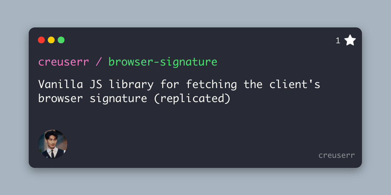 browser-signature