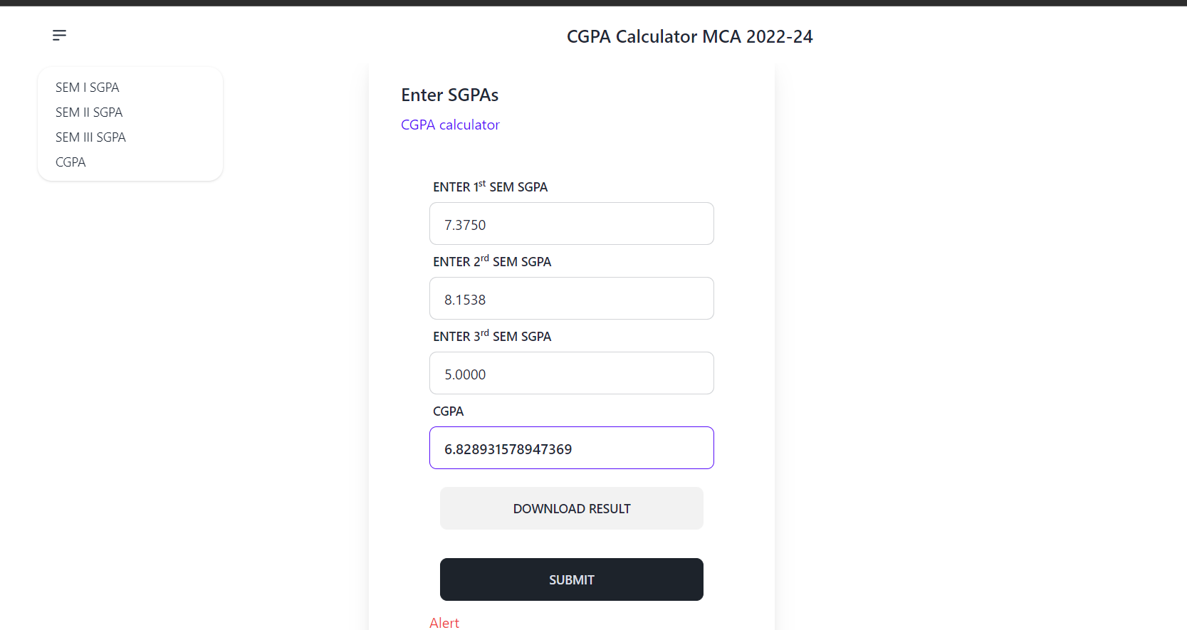 cgpa-mca-vtu-2022-24