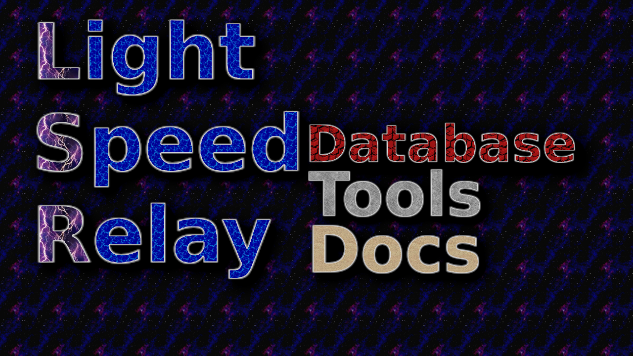 LightSpeedRelay_DatabaseTools_Docs