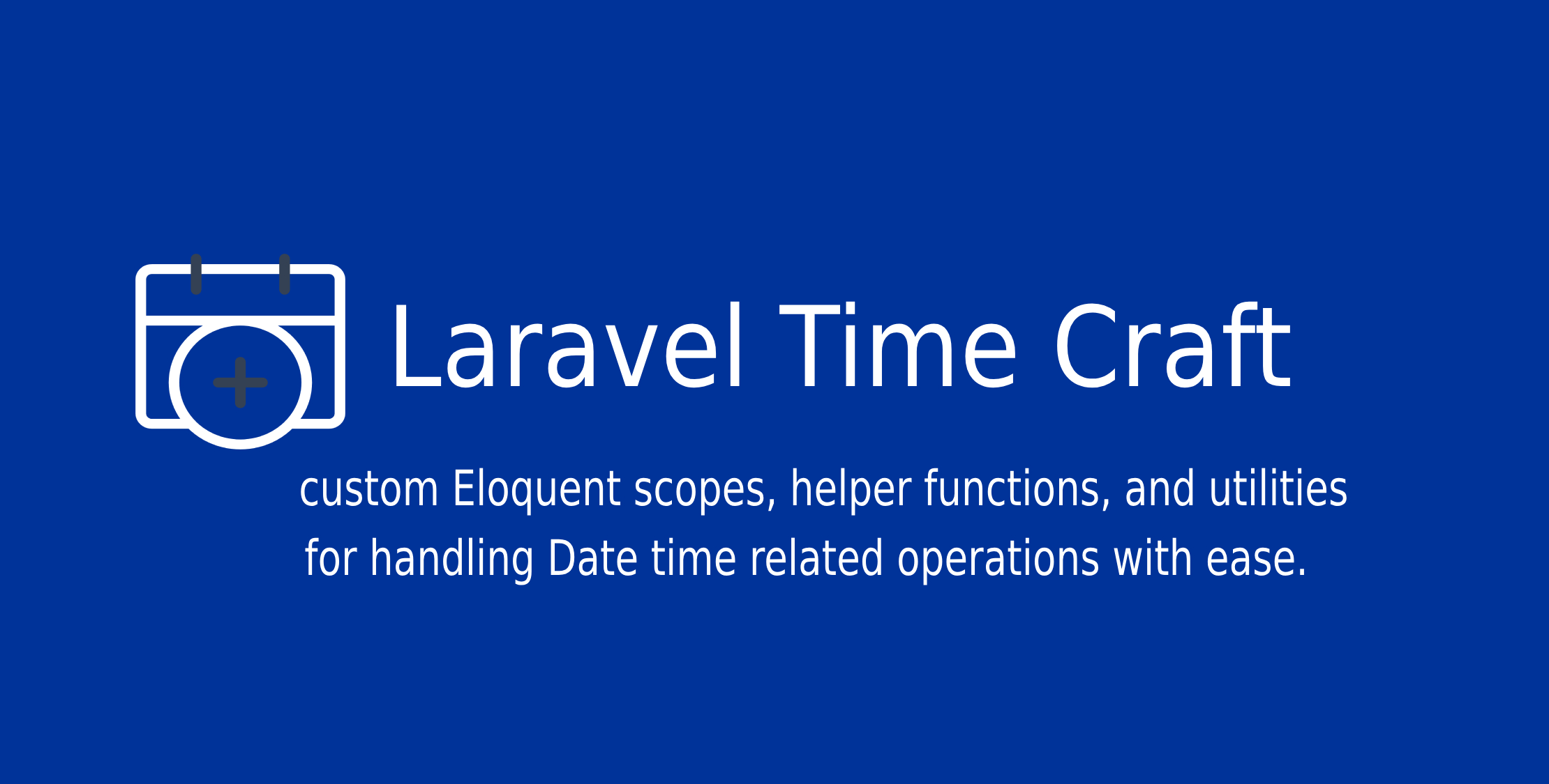 laravel-time-craft