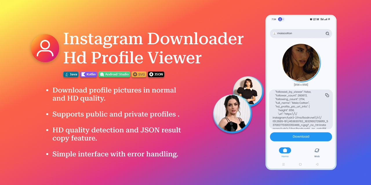 Instagram-HD-Profile-Downloader