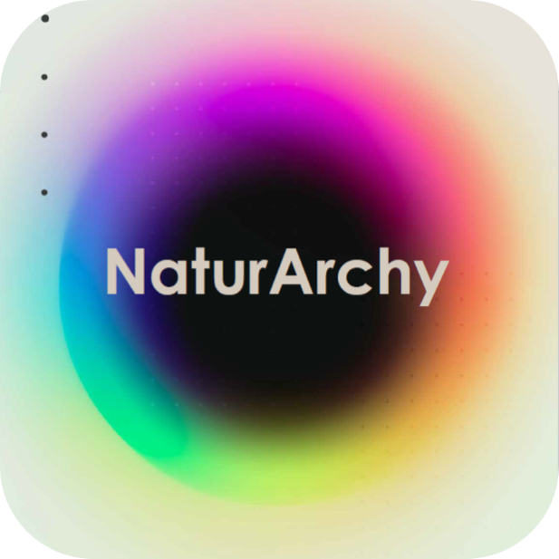 NaturArchy text and concept visual - square thumbnail for website 