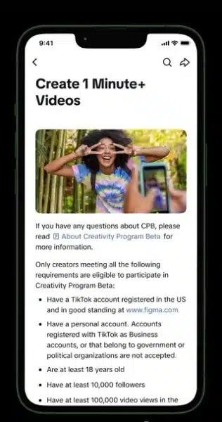 Tiktok Incentive