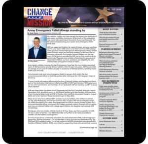 Change of Mission newsletter