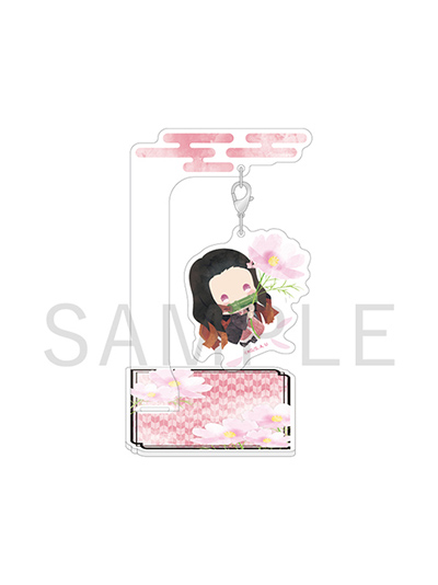 Yurafuwa Acrylic Mascot Nezuko Kamado Flower ver.