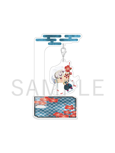 Yurafuwa Acrylic Mascot Tengen Uzui Flower ver.