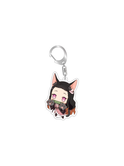 Nezuko Kitty Keychain