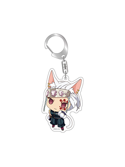 Tengen Uzui Kitty Keychain