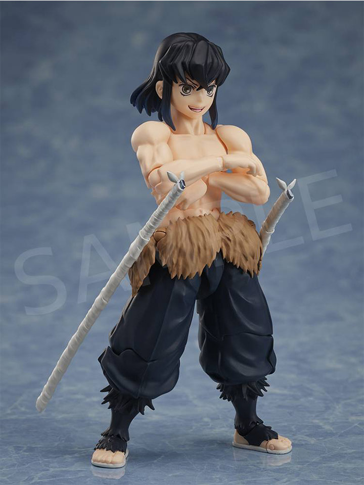 Demon Slayer: Kimetsu no Yaiba ［BUZZmod.］ Inosuke Hashibira 1/12 Scale Action Figure