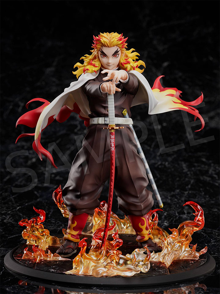 Demon Slayer -Kimetsu no Yaiba- The Movie: Mugen Train Kyojuro Rengoku 1/8 Scale Figure