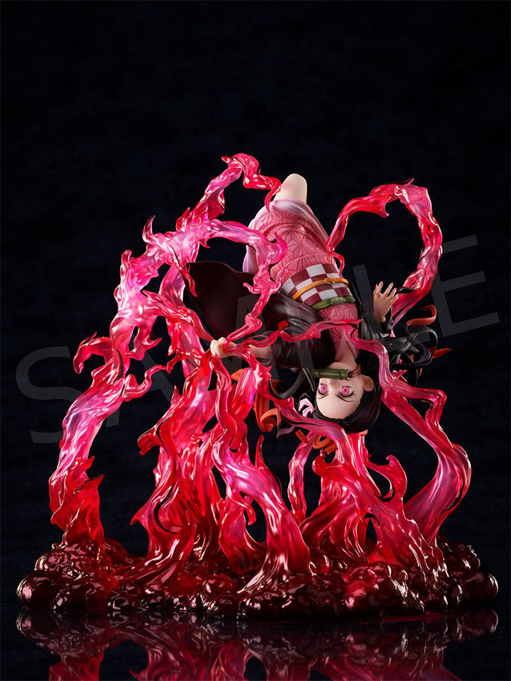 Demon Slayer: Kimetsu no Yaiba Nezuko Kamado ＜Exploding Blood＞ 1/8 Scale Figure