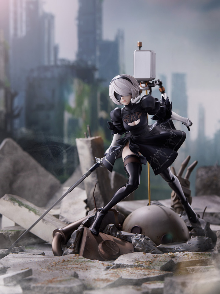 NieR:Automata Ver1.1a 2B 1/7 Scale Figure【Deluxe Edition】