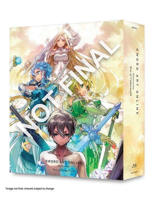 Sword Art Online Alicization War of Underworld Box Set Blu-ray