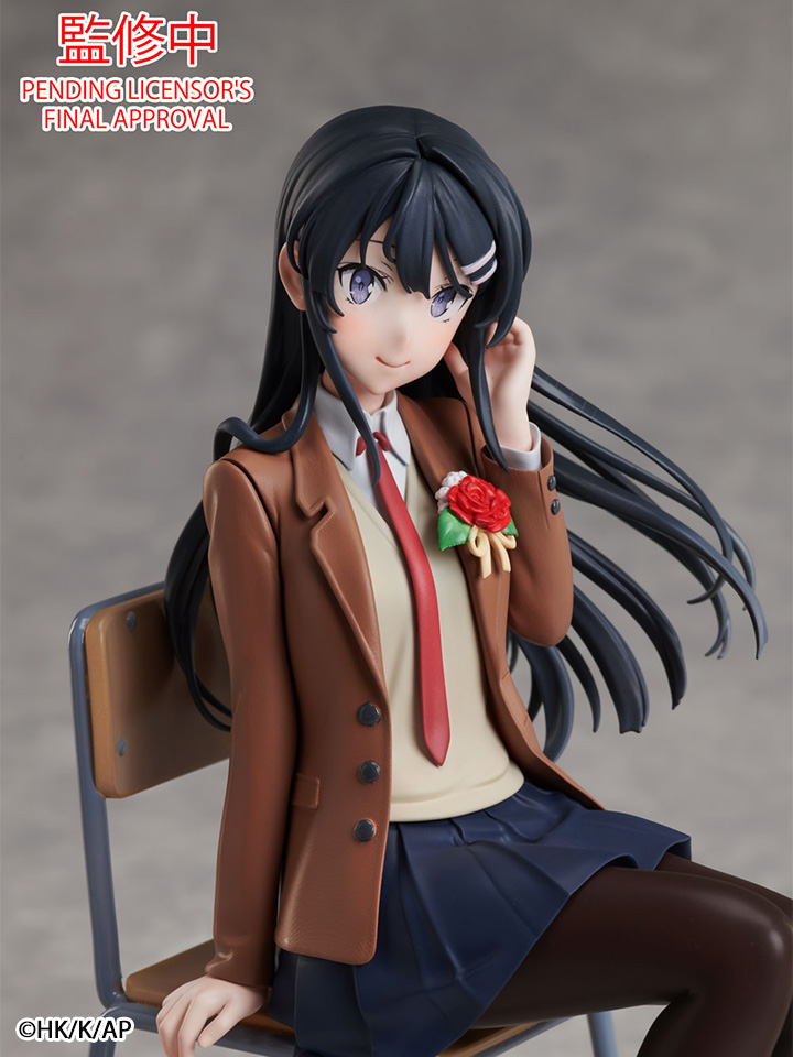 Rascal Does Not Dream of a Knapsack Kid Mai Sakurajima Graduation ver. NON Scale Figure