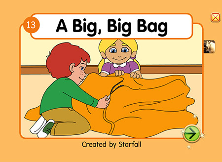 A Big, Big, Bag activity screenshot