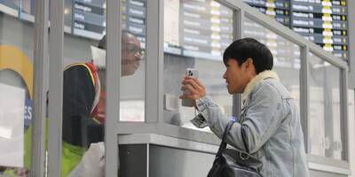 passenger getting help at victoria coach station