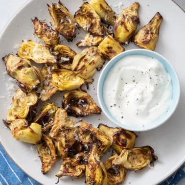 air fryer artichoke hearts