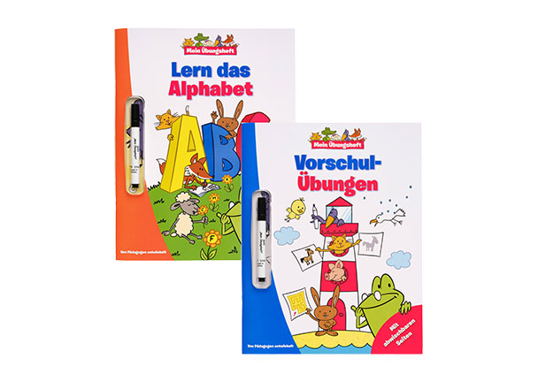 Übungsbücher Lern das ABC & Vorschul-Übungen