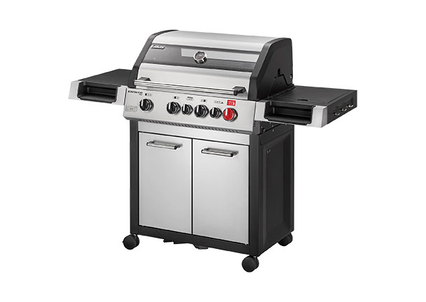 Gasgrill Boston EVO Pro 4 SIKR Turbo inkl. Wetterschutzhülle