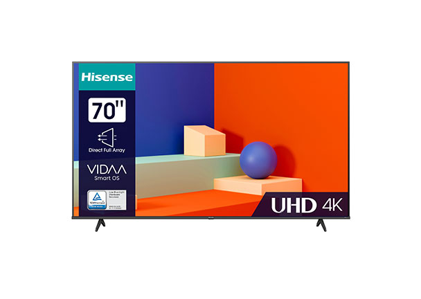 70" 4K UHD Smart TV 70A6K