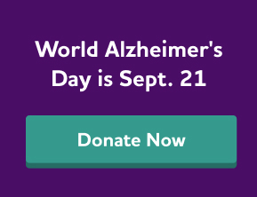 World Alzheimer's Day is Sept. 21. Donate now.