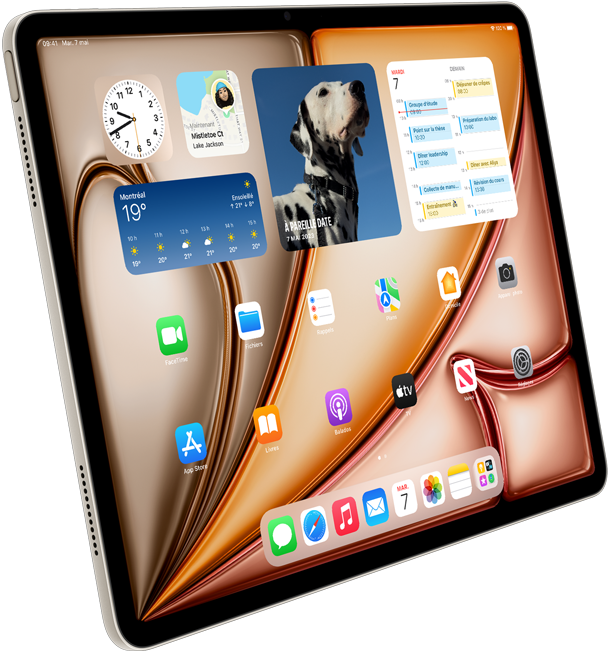 iPad Air comète