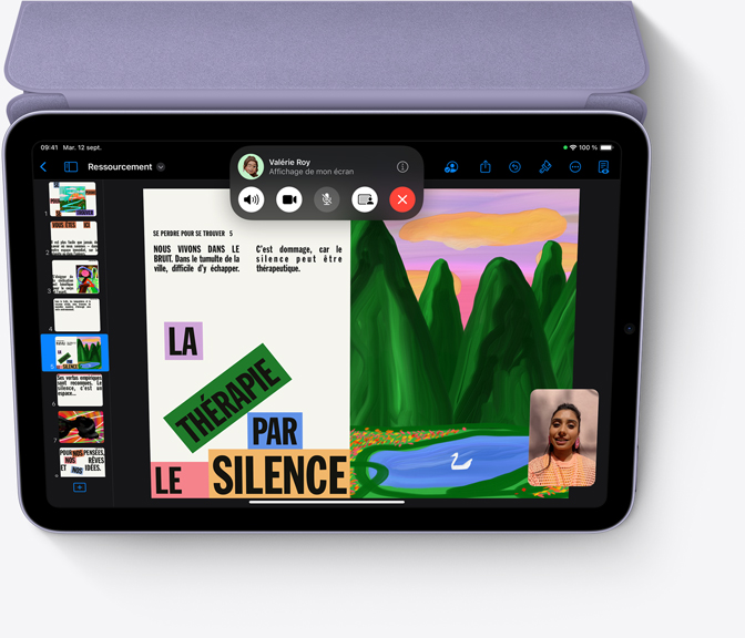 Keynote sur iPad mini