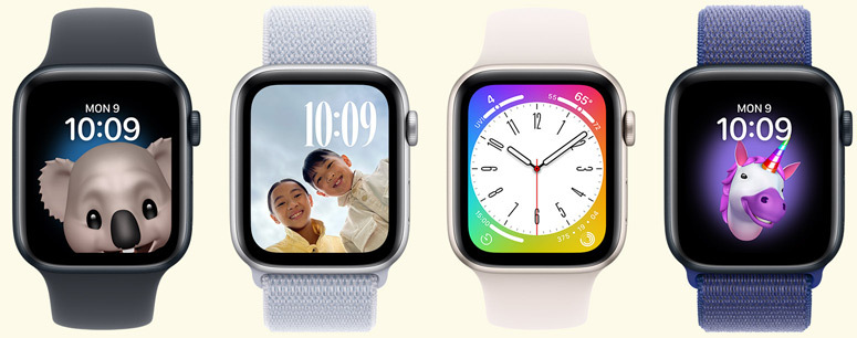 Apple Watch-enheter med fine og morsomme urskiver.