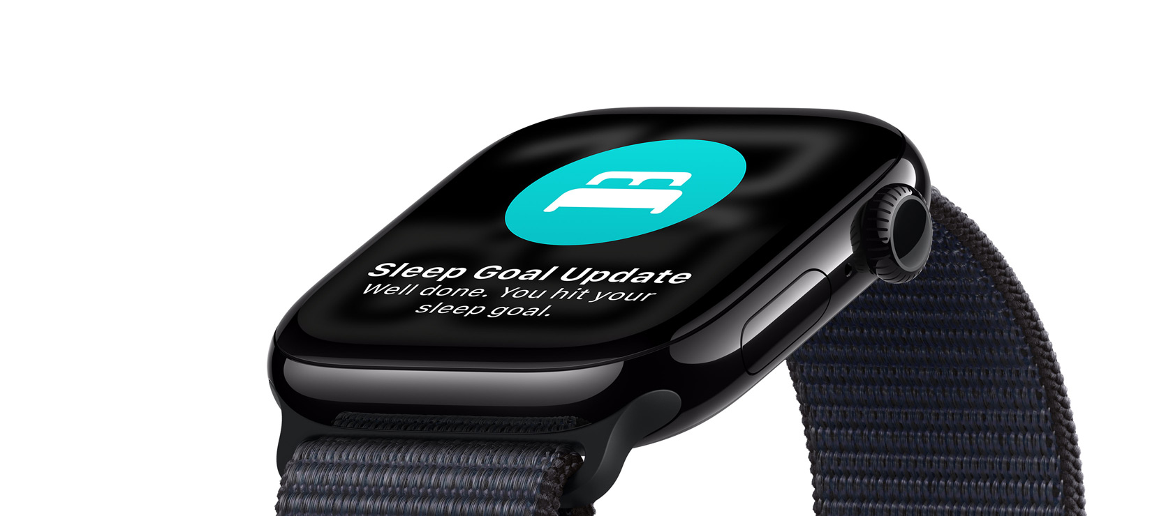 The Possible Sleep Apnea notification on an Apple Watch Series 10.