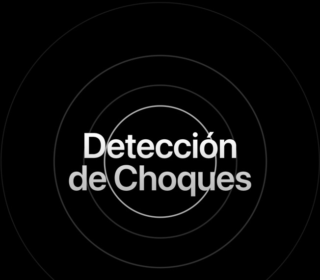 Imagen del texto Detección de Choques con ondas que van desapareciendo.