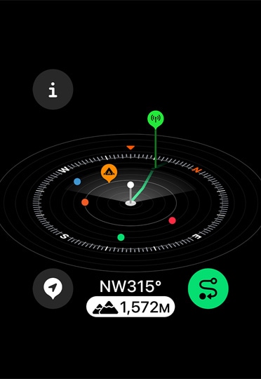 Last Emergency Call Availability Waypoint indicates where to go back to, to make a call.