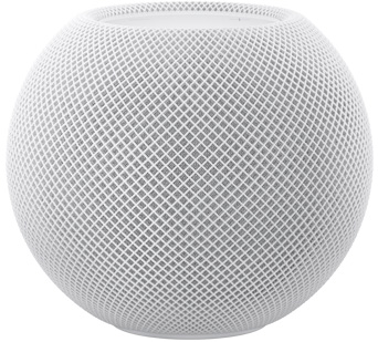 Der HomePod mini in Weiß