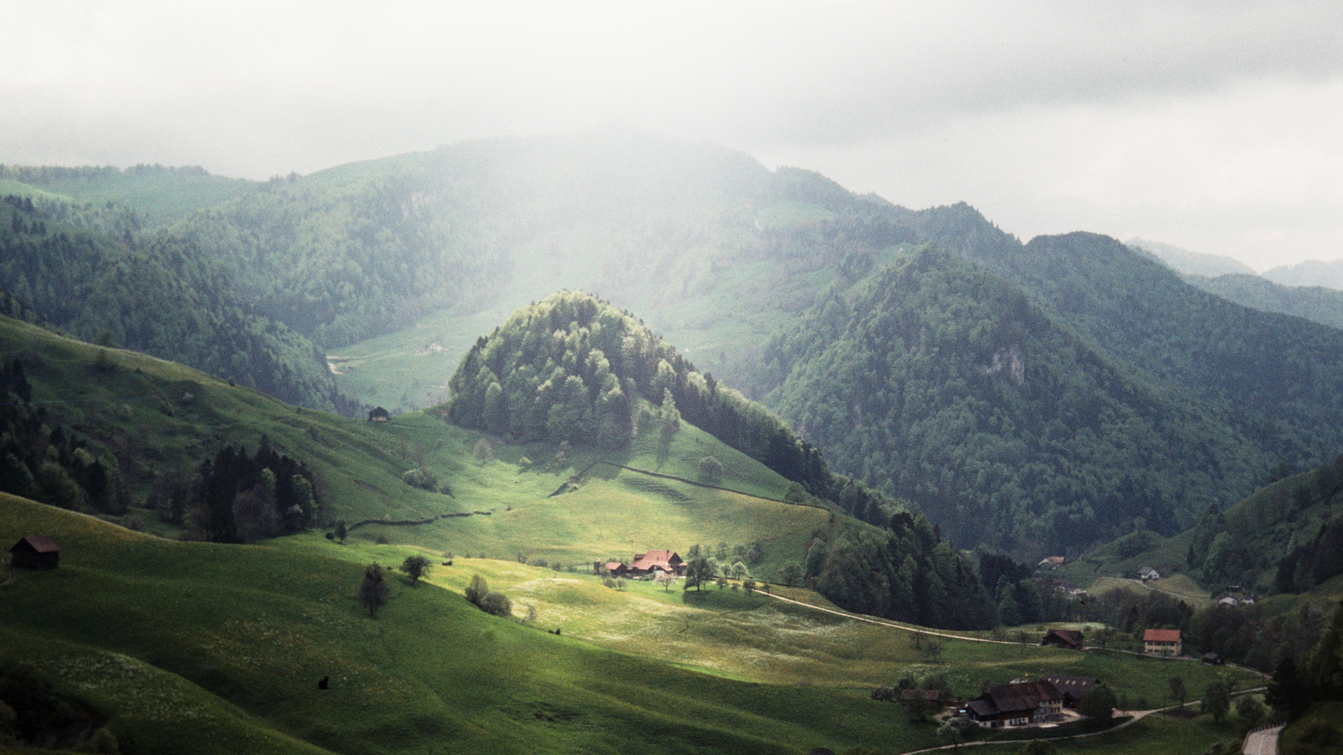 Der Passwang-Pass im Solothurner Jura