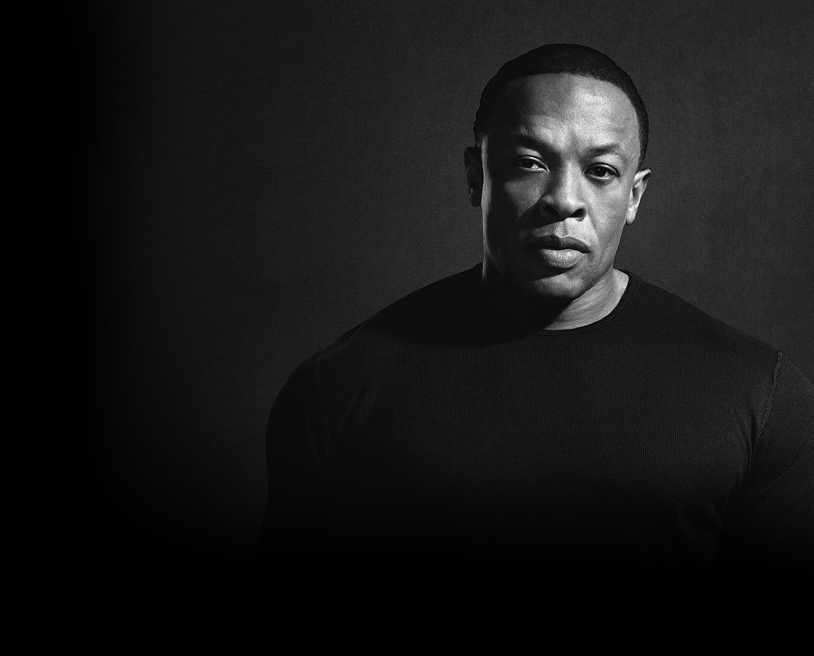 Dr. Dre looking at the viewer