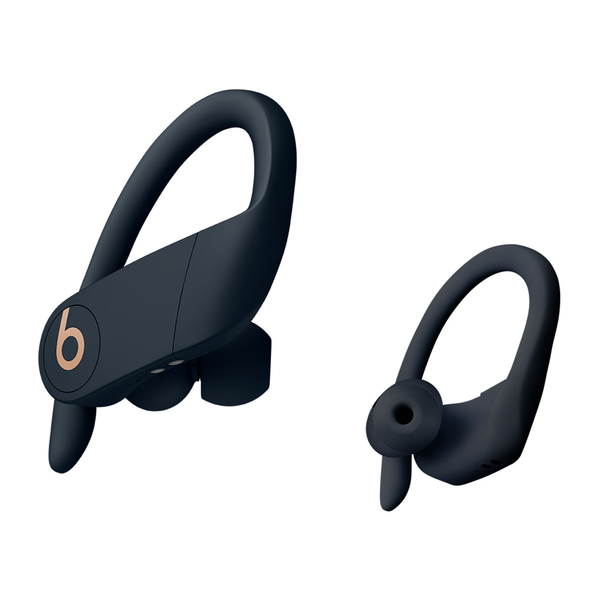 Primer plano de los Powerbeats Pro en Marino