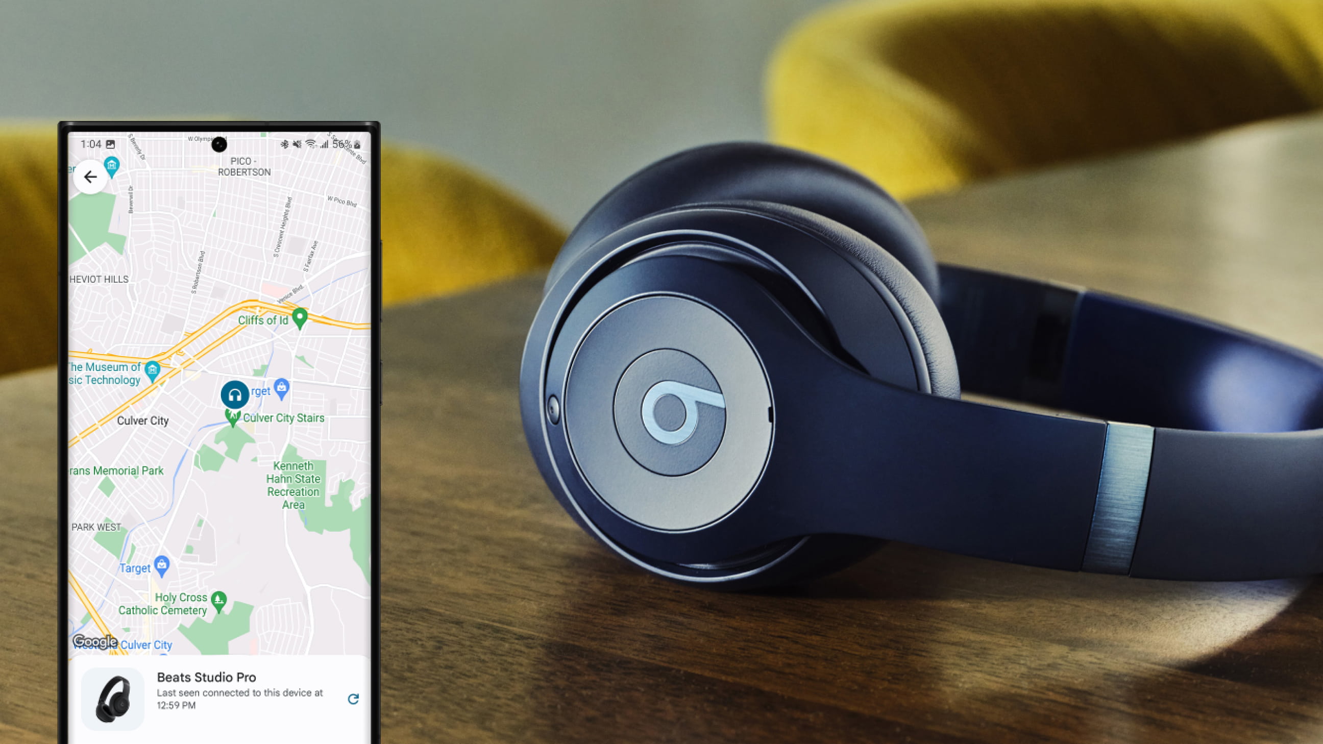 Beats Studio Pro Wireless Headphones in Navy