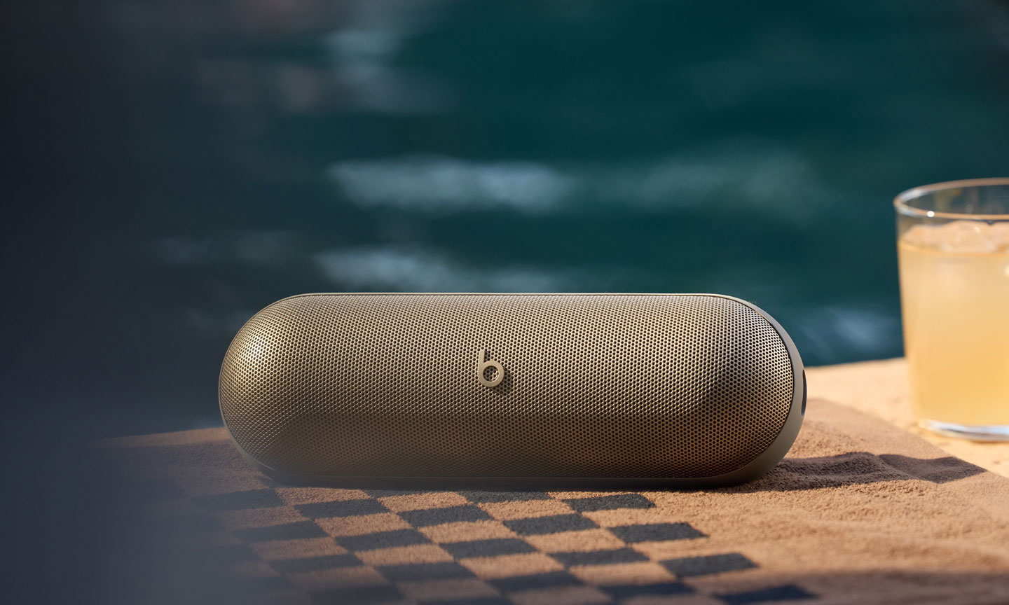 Beats Pill shown on table