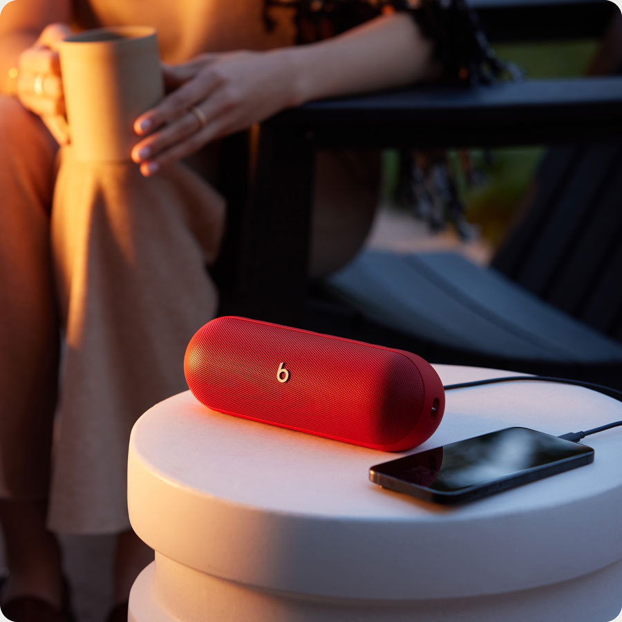 Beats Pill shown on table