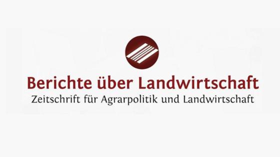 Berichte über Landwirtschaft- Zeitschrift für Agrarpolitik und Landwirtschaft