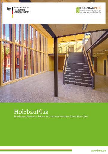 Cover der Broschüre "Holzbau Plus"