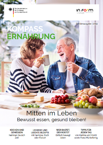 Titelbild der Zeitschrift Kompass Ernährung Sonderausgabe 2019