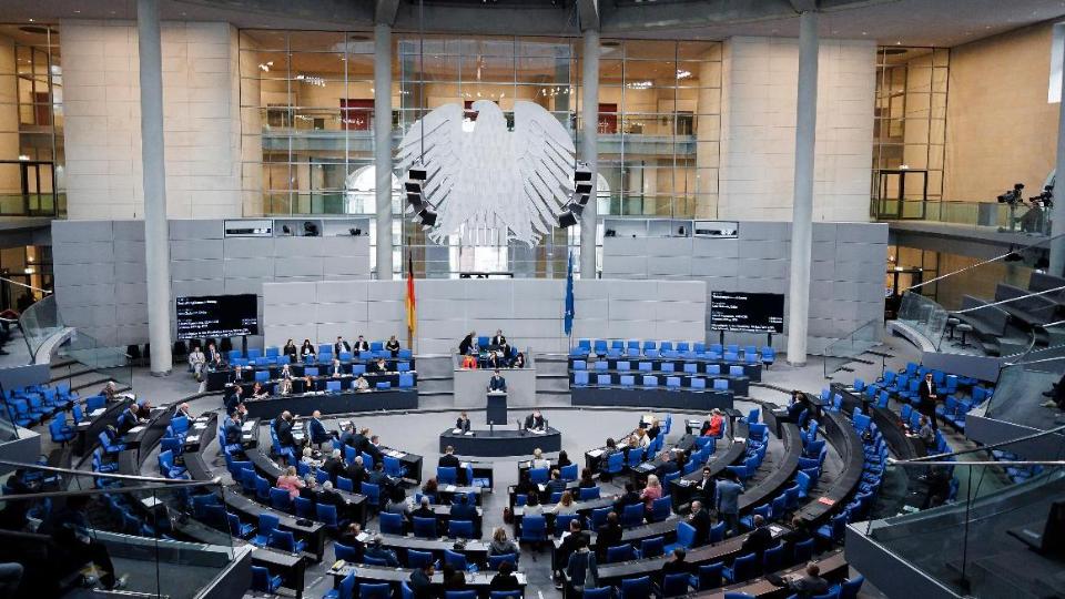 Plenum des Deutschen Bundestags